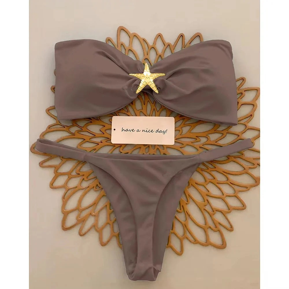 Bikini bandeau - Elegance et Confort