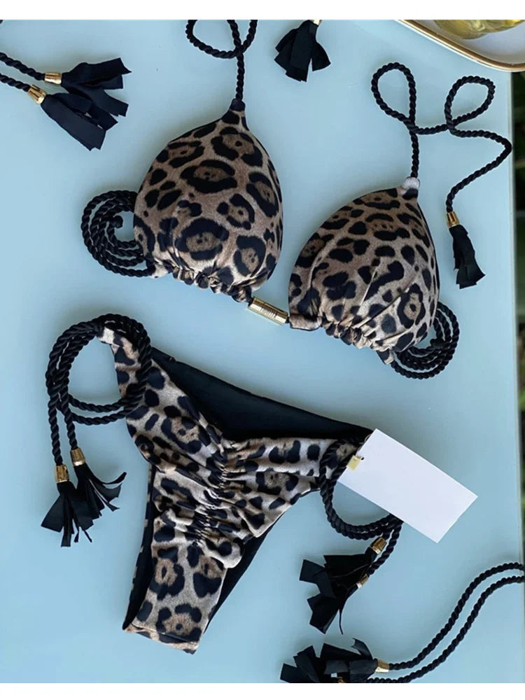 Bikini - maillot triangle bicolor YLOLYA SWIM